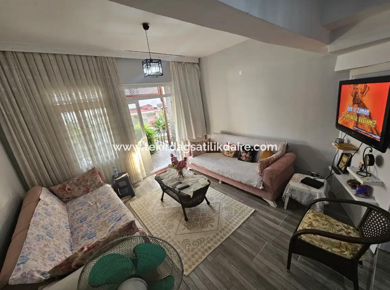 Fully Furnished Detached House For Sale With Garden Sea View In Tekirdag Barbarosta