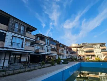 2 1 Apartment Close To The Sea In A Complex With Pool For Sale In Kumbağ Holiday Village