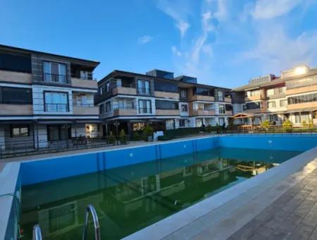 2 1 Apartment Close To The Sea In A Complex With Pool For Sale In Kumbağ Holiday Village