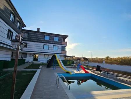 2 1 Apartment Close To The Sea In A Complex With Pool For Sale In Kumbağ Holiday Village